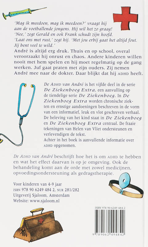 De Adhd Van André achterkant