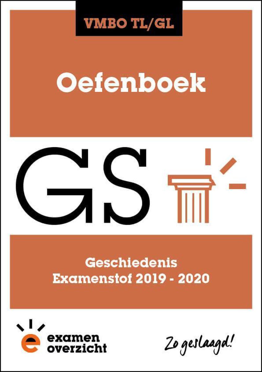 ExamenOverzicht - Oefenboek Geschiedenis VMBO TL/GL | Tweedehands ...