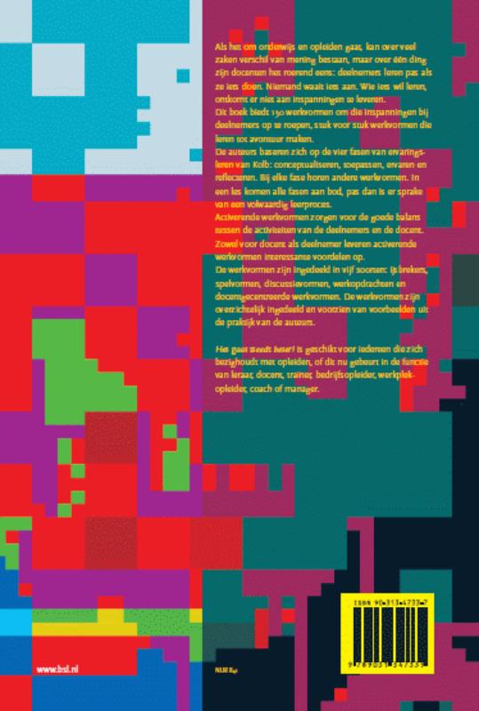 Docentenreeks - Het gaat steeds beter achterkant