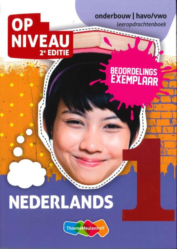 Op Niveau - Nederlands Leerjaar 1 Havo/vwo Leeropdrachtenboek ...