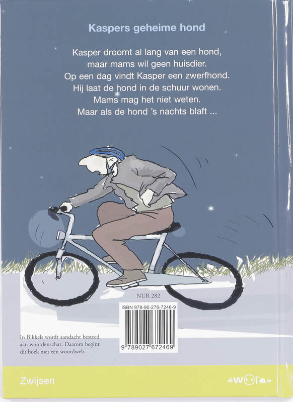 Bikkels - Kaspers geheime hond achterkant
