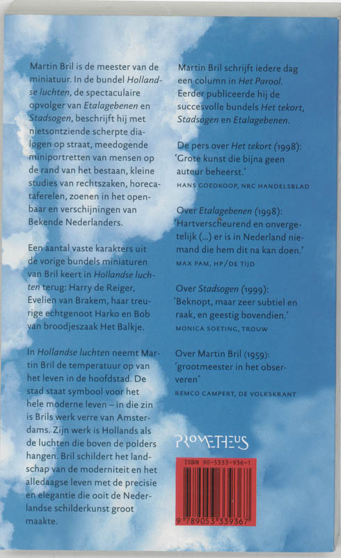 Hollandse Luchten achterkant