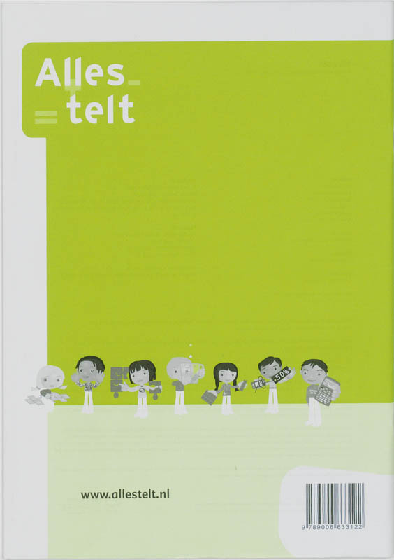 Alles telt Reken-wiskundemethode voor het basisonderwijs Plusschrift 8 achterkant