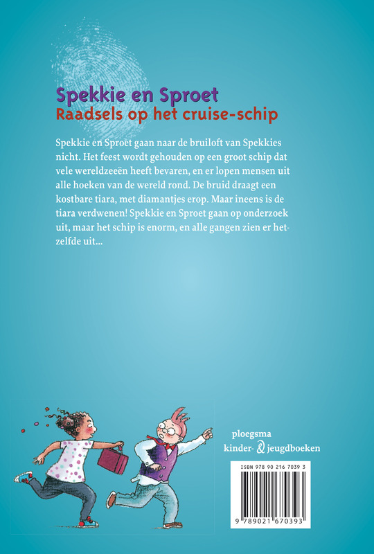 Spekkie en Sproet  -   Raadsels op het cruise-schip achterkant