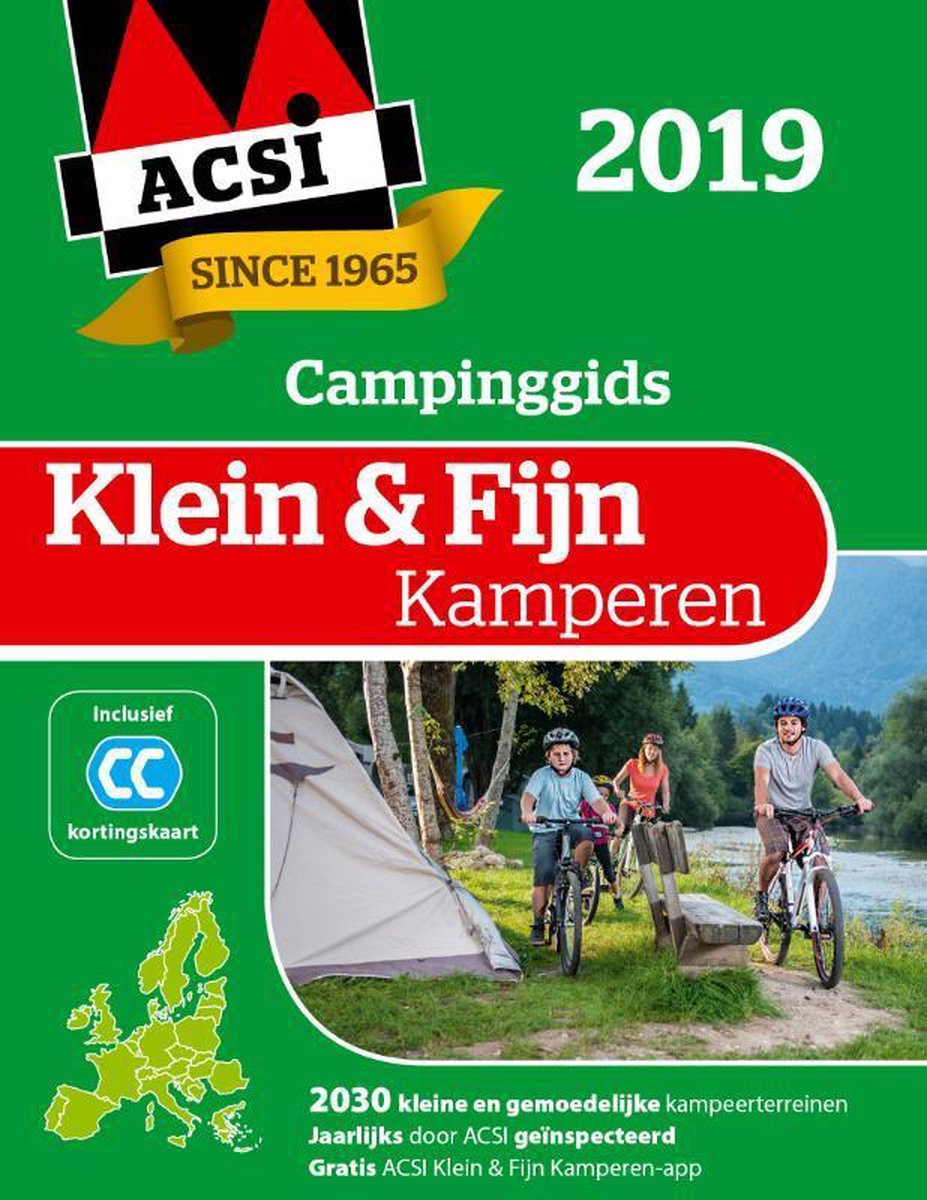 ACSI Campinggids  -  Klein & Fijn kamperen 2019