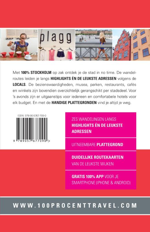 100% stedengidsen - 100% Stockholm achterkant