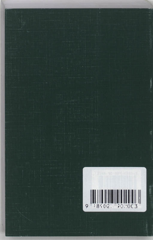 Dienstboek voor de Nederlandse Hervormde Kerk achterkant