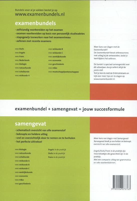 Samengevat Vwo Biologie | Tweedehands | Boekenbalie