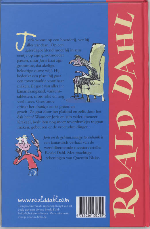 Joris en de geheimzinnige toverdrank achterkant