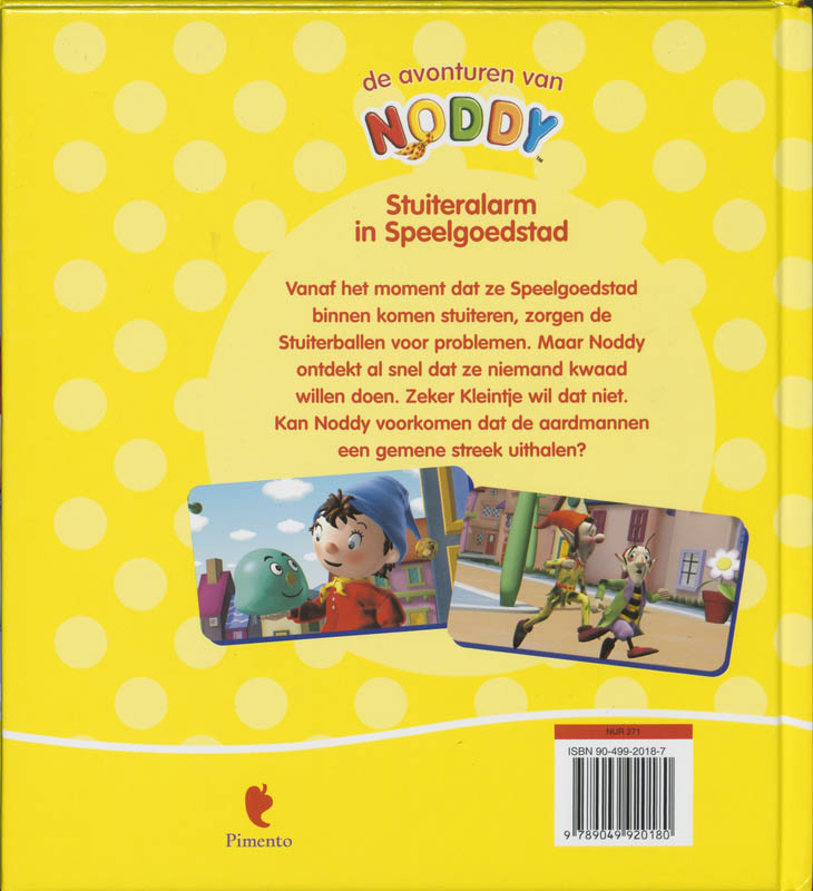 Stuiter Alarm In Speelgoedstad achterkant