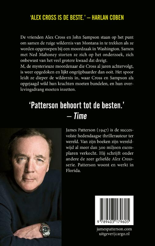 Alex Cross  -   Klopjacht achterkant