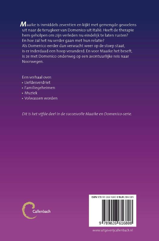 Maaike & Domenico 5 - Schaduw van het verleden achterkant