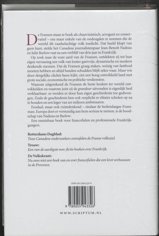 Waarom De Fransen Zo Frans Zijn Tweedehands Boekenbalie