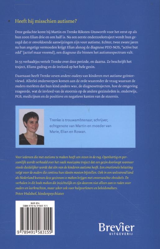 De bijzondere wereld van Elian achterkant