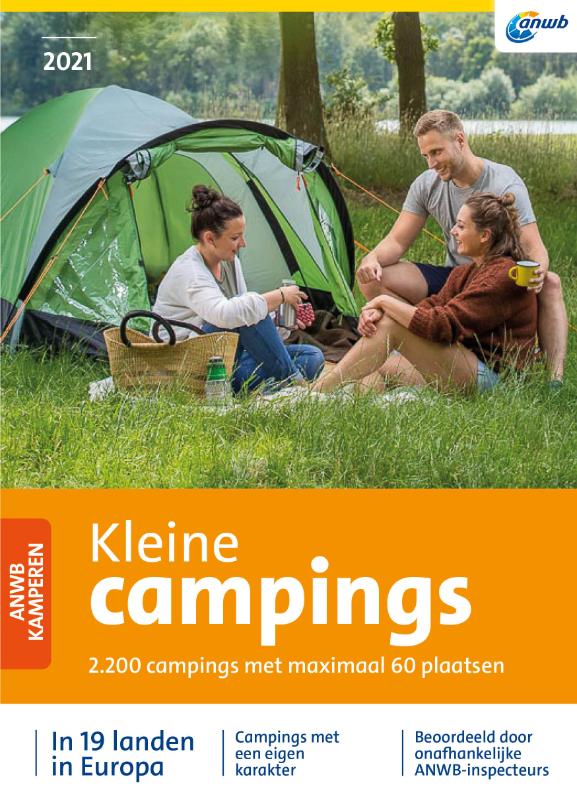 ANWB campinggids  -   ANWB-gids Kleine Campings 2021
