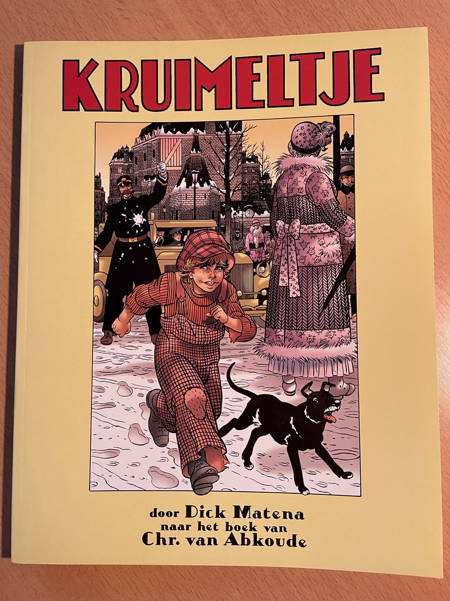 stripboek Kruimeltje door Dick Matena naar boek van C van Abkoude