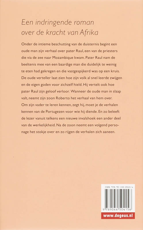 Aan de oever van de tijd achterkant