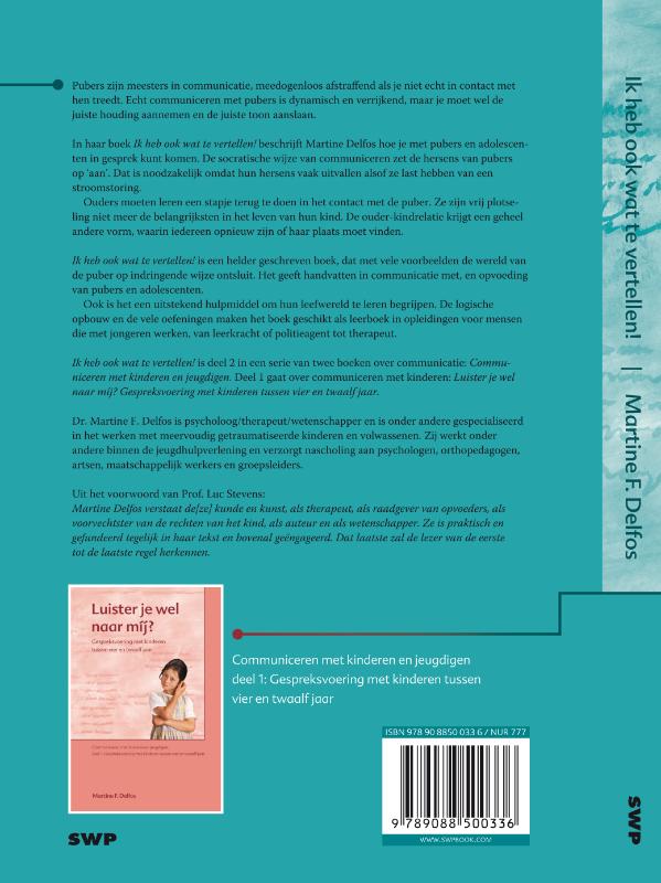 Communiceren met kinderen en jeugdigen Ik