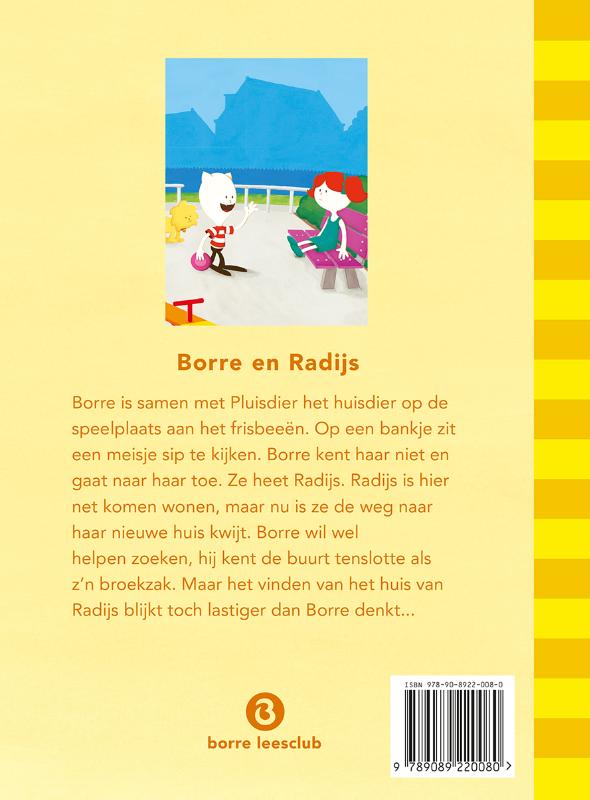 De Gestreepte Boekjes Groep 3 - Borre en Radijs achterkant