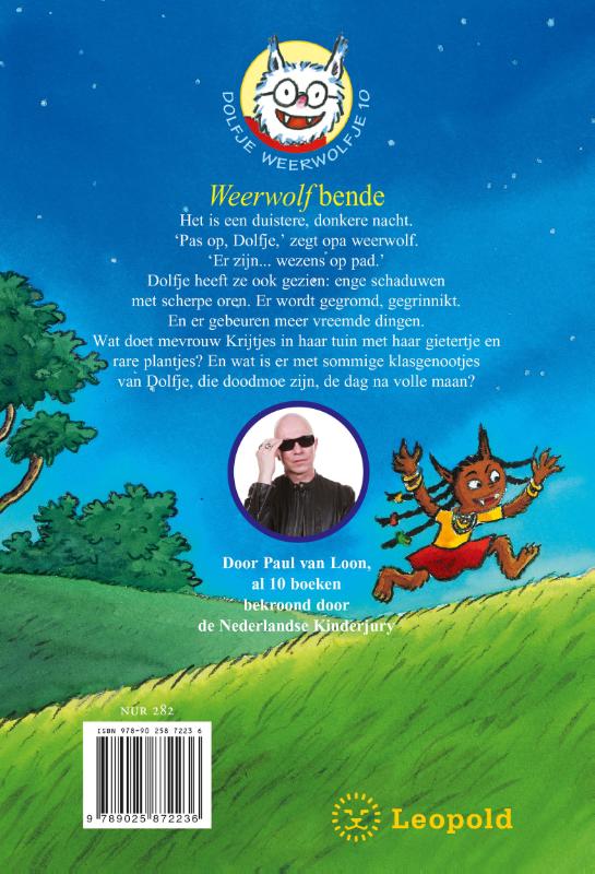 Dolfje Weerwolfje 10 -   Weerwolfbende achterkant