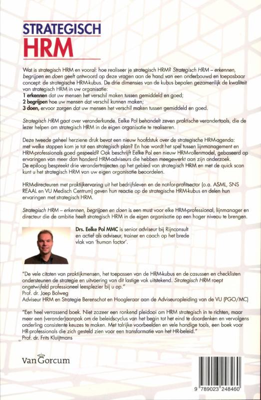 Strategisch HRM achterkant