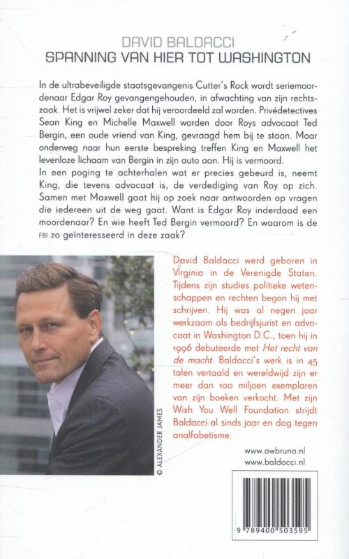 King & Maxwell 5 -   De zesde man achterkant