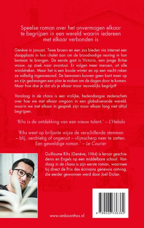 Vandaag in de chaos achterkant