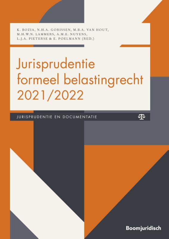 Boom fiscale studieboeken  -   Jurisprudentie formeel belastingrecht 2021/2022