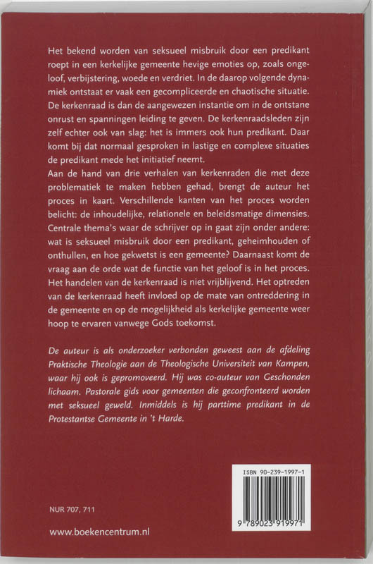 Ontredderd achterkant