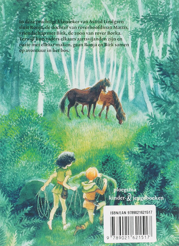 Ronja De Roversdochter achterkant