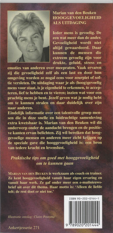Ankertjes 271 - Hooggevoeligheid als uitdaging achterkant