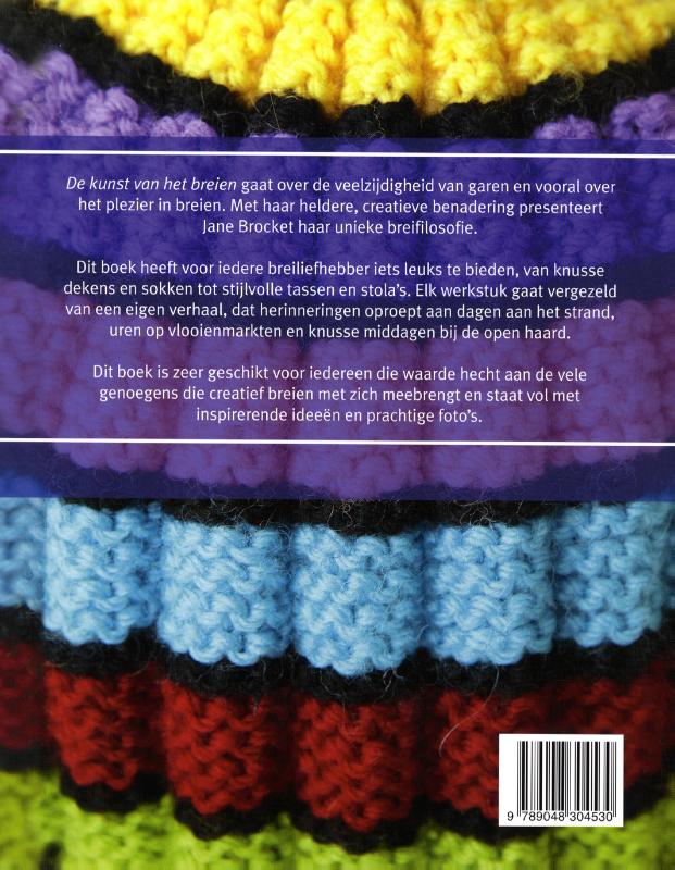 De kunst van het breien achterkant