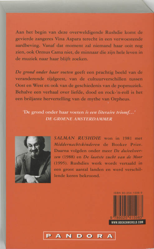 De grond onder haar voeten achterkant