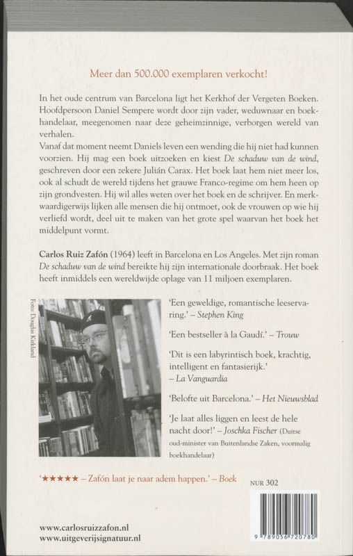 Het Kerkhof der Vergeten Boeken 1 De schaduw van de wind Tweedehands Boekenbalie Het Kerkhof der Vergeten Boeken 1 De schaduw van de wind Tweedehands Boekenbalie