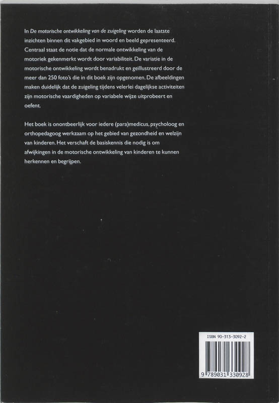 Motorische ontwikkeling van de zuigeling achterkant