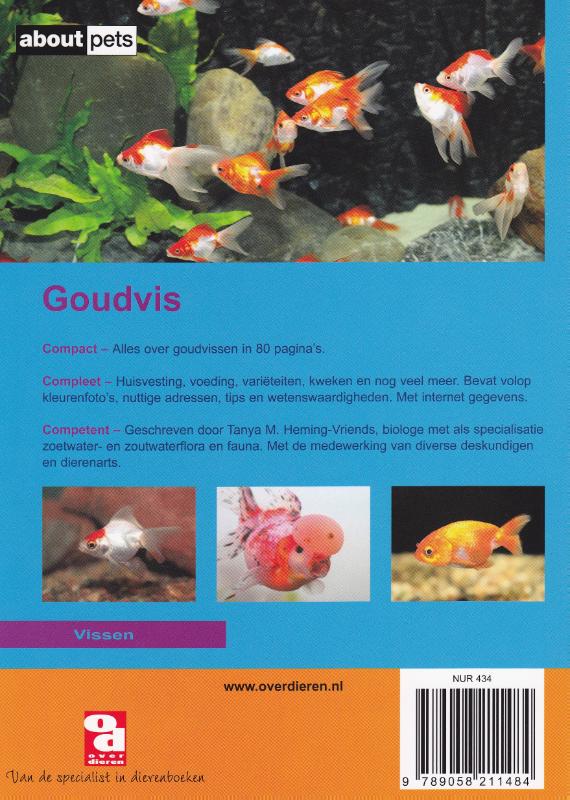 Over Dieren 145 - De goudvis achterkant