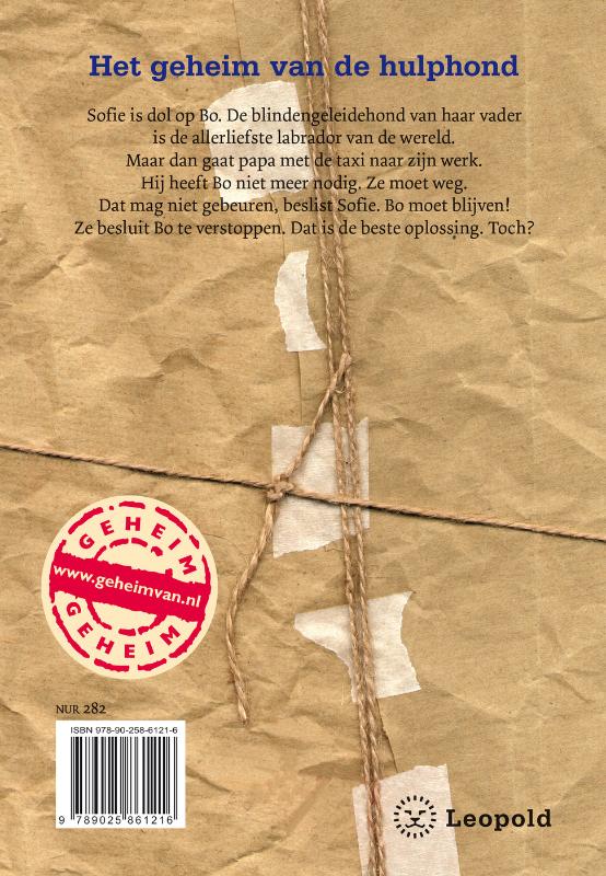 Geheim - Het geheim van de hulphond achterkant