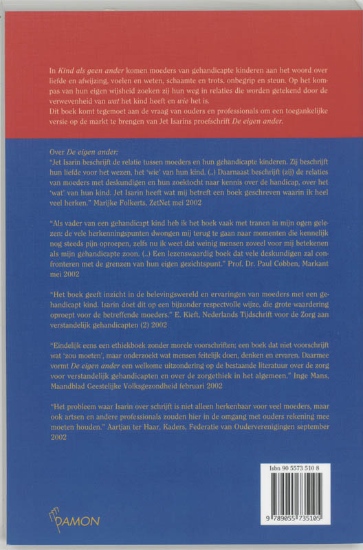 Kind als geen ander achterkant